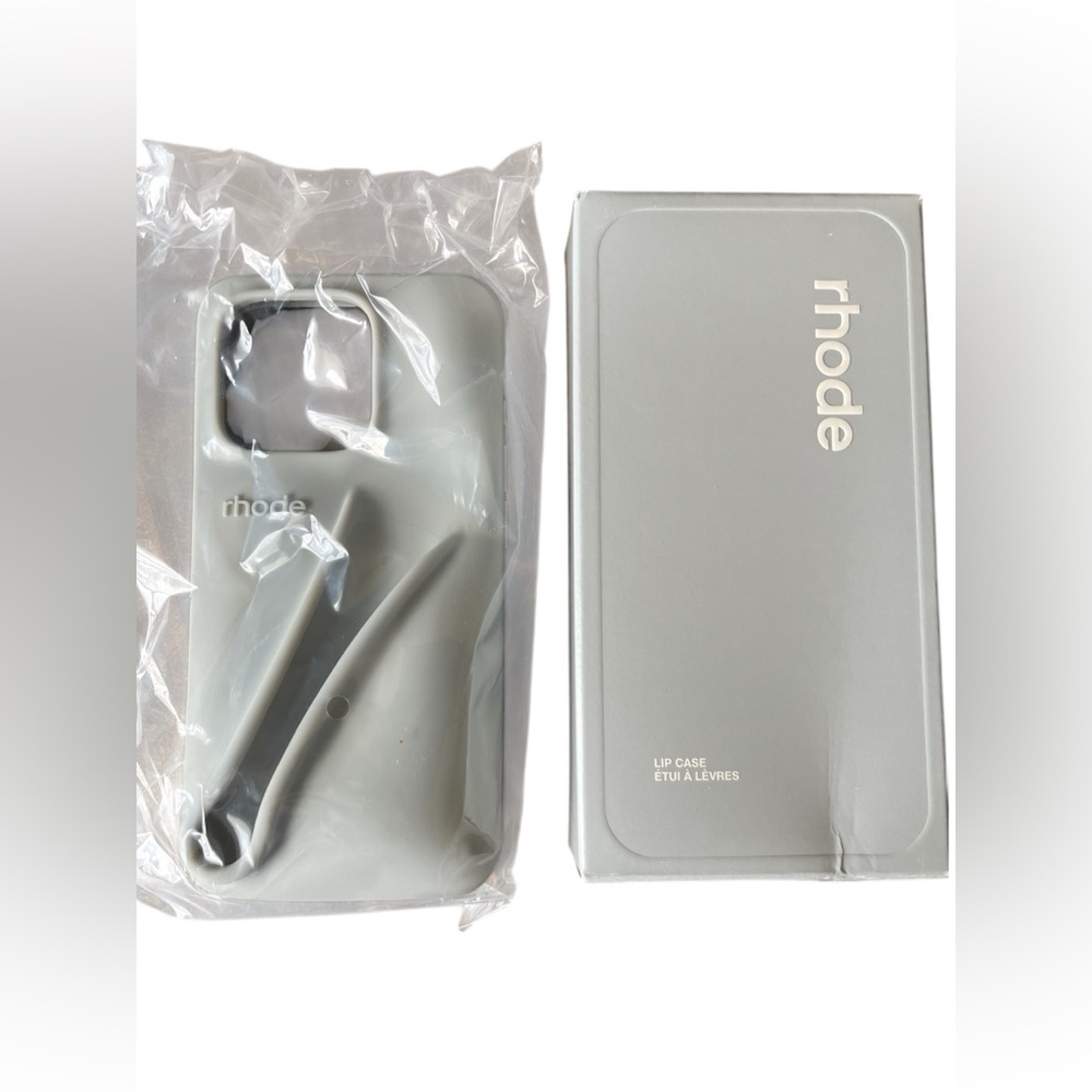 New Rhode by Hailey Bieber Phone Case in  Light Gray.